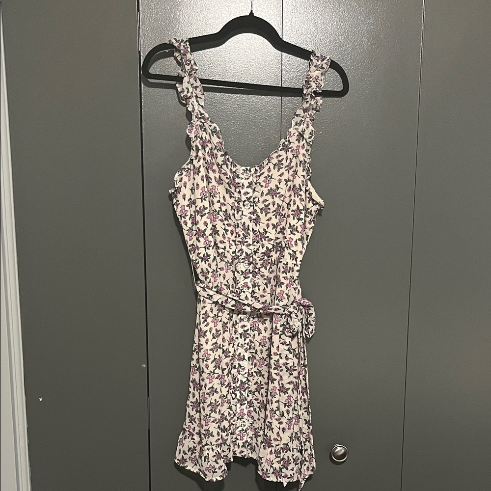 Lost + Wander Cream Floral Blouse